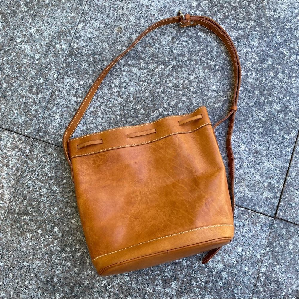 Boho Drawstring Bucket Bag - image 4